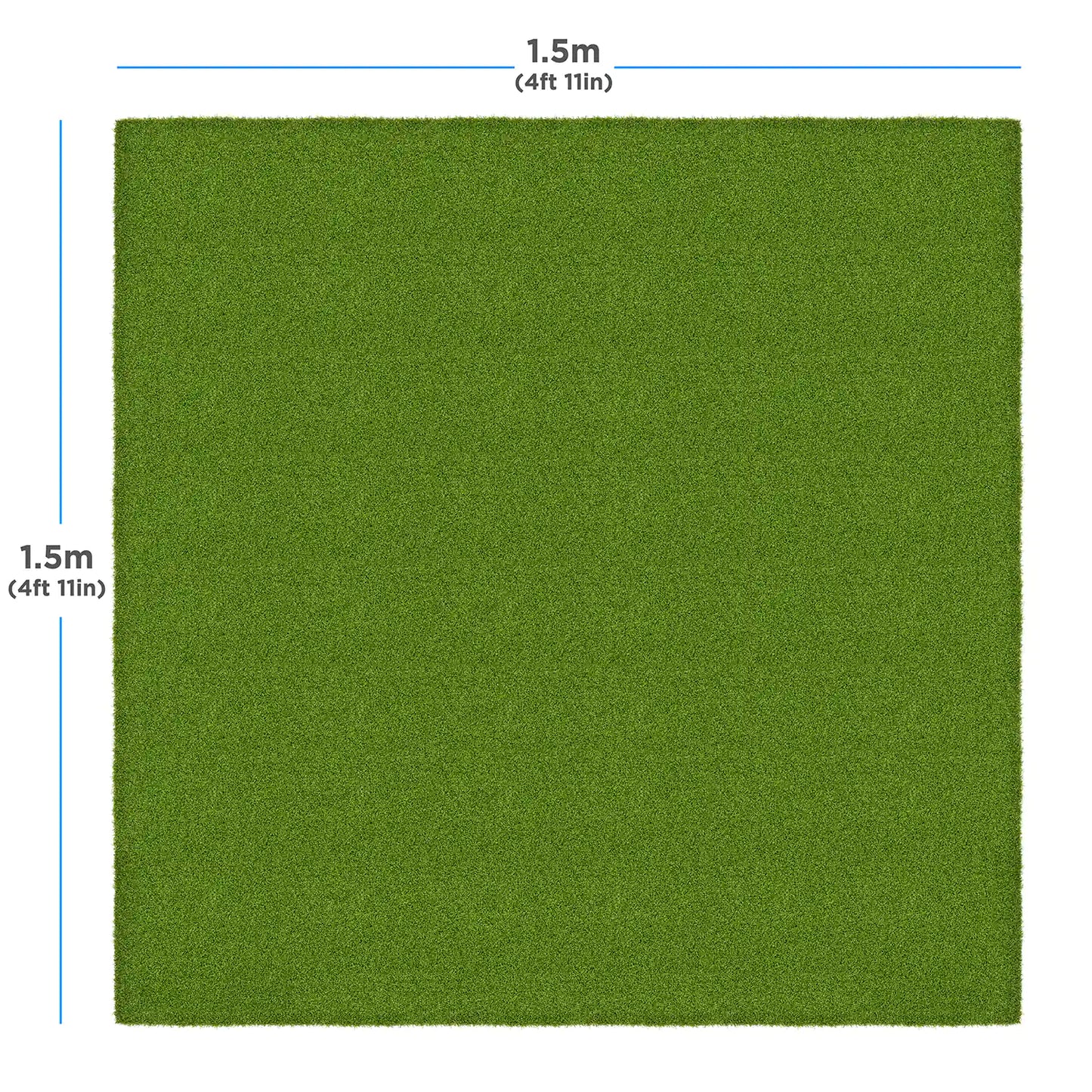 Standard Hitting Mat 1.5m x 1.5m (4' 11" x 4' 11")