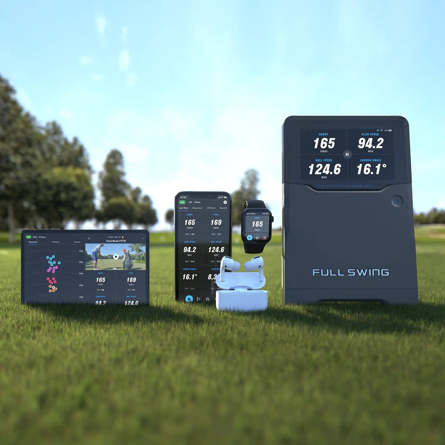 Full Swing KIT Launch Monitor + GSPro Software