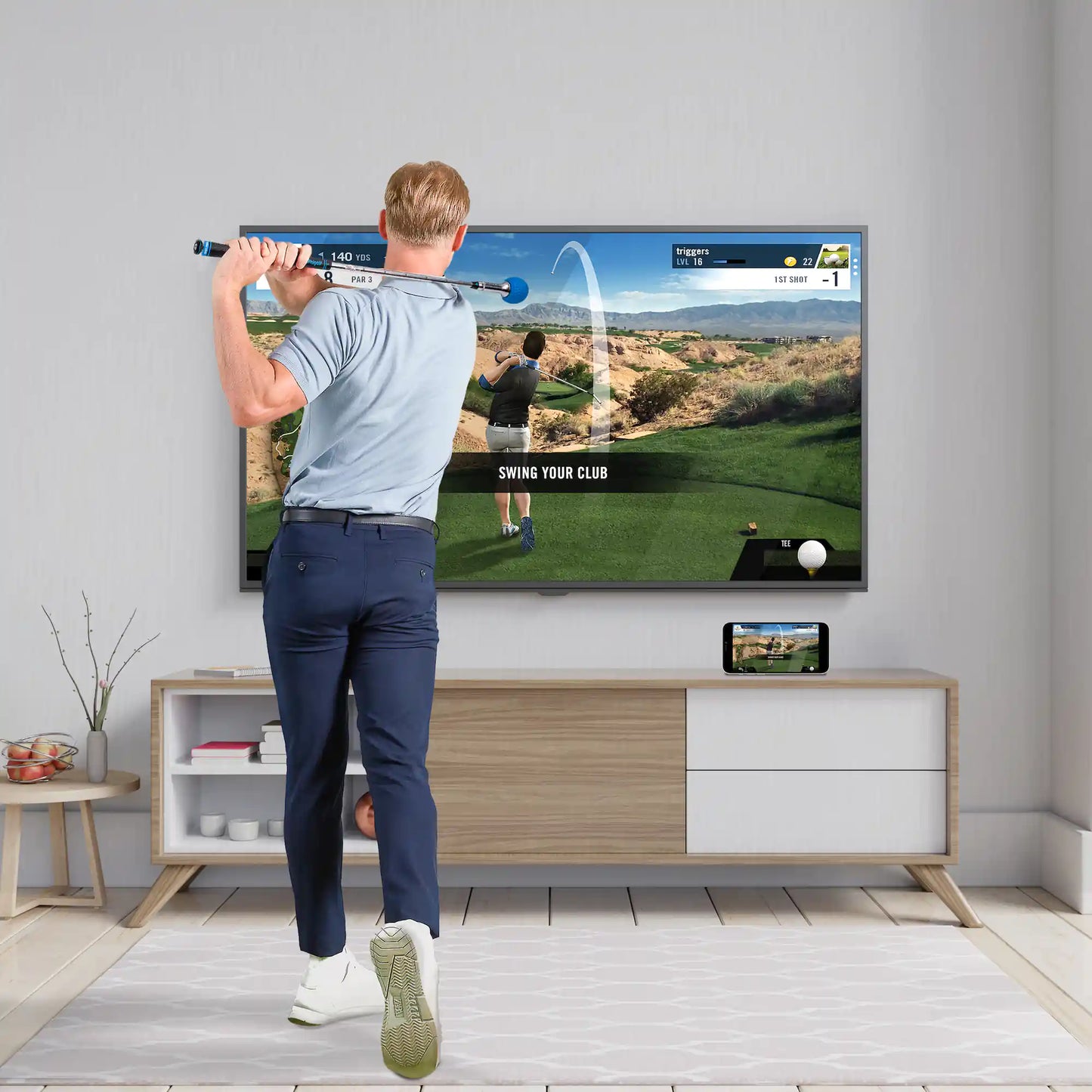 Phigolf 2 Simulateur intelligent pour mobile et maison