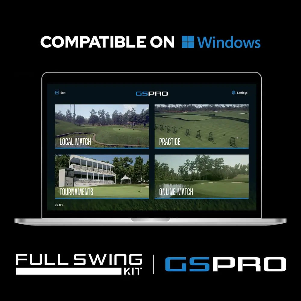 Full Swing KIT + GSPro Home Simulator Bundle