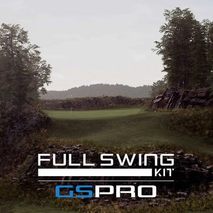 Ensemble Full Swing KIT + simulateur de jeu à domicile GSPro