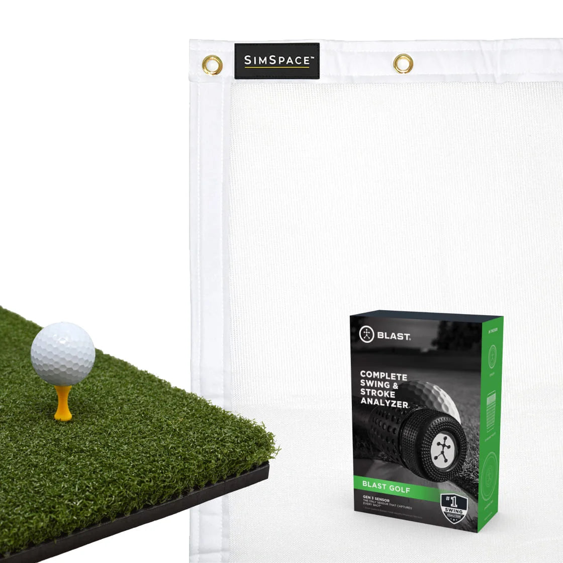 Blast Golf Practice Net Bundle